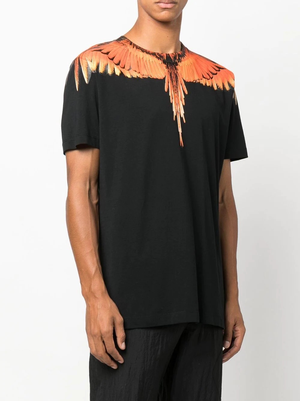 Wings print cotton T-shirt - 3