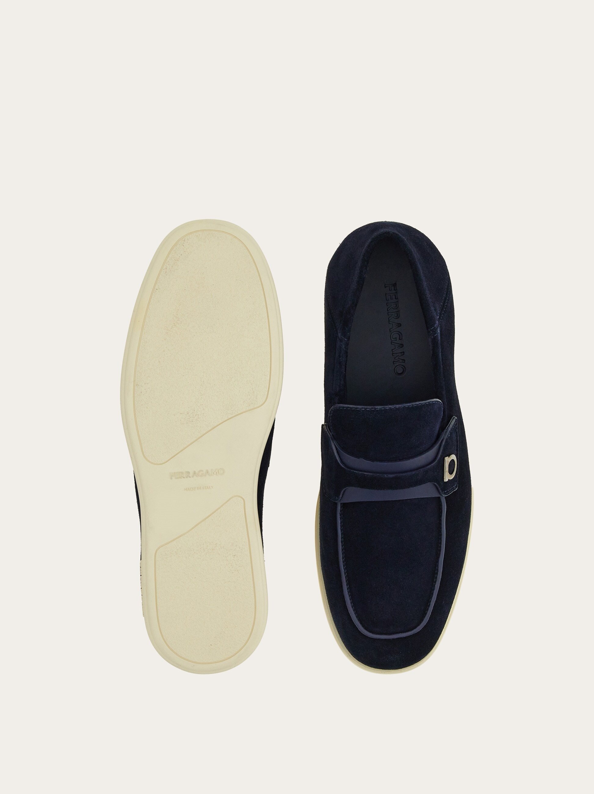 Deconstructed loafer with Gancini ornament - 6