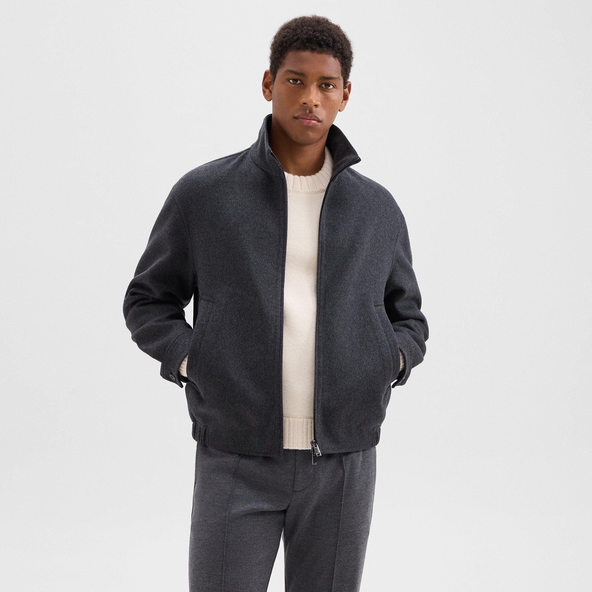 Straight Jacket in Double-Face Wool-Cashmere - 2