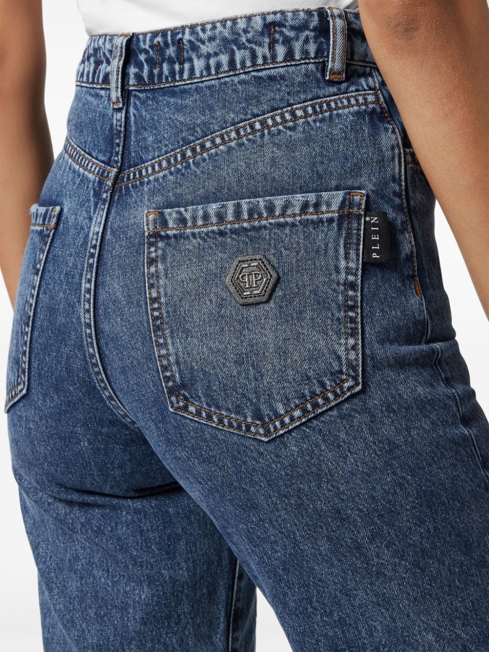 Palace high-rise straight-leg jeans - 5