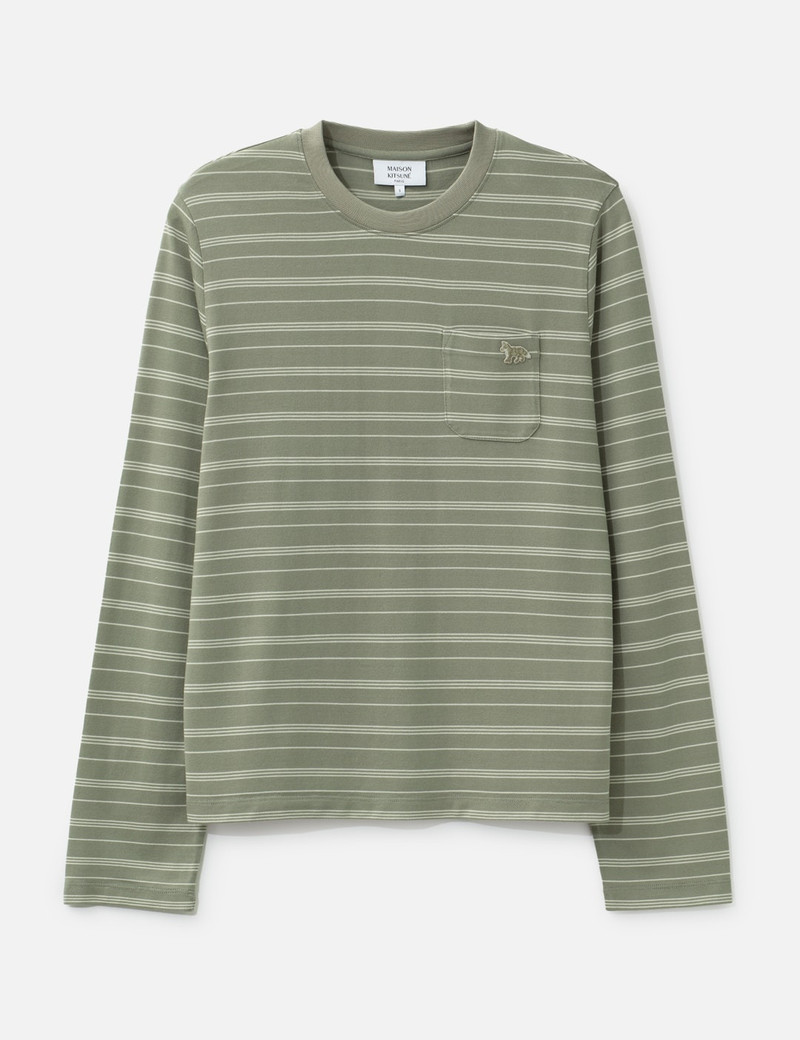 STRIPED LONG SLEEVE REGULAR T-SHIRT 1