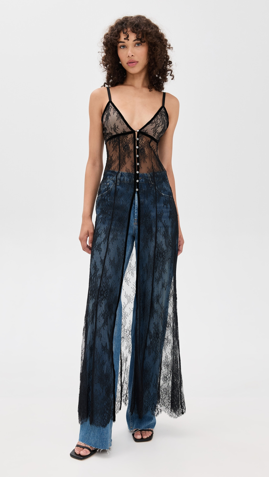 Melodie Lace Maxi Top - 6