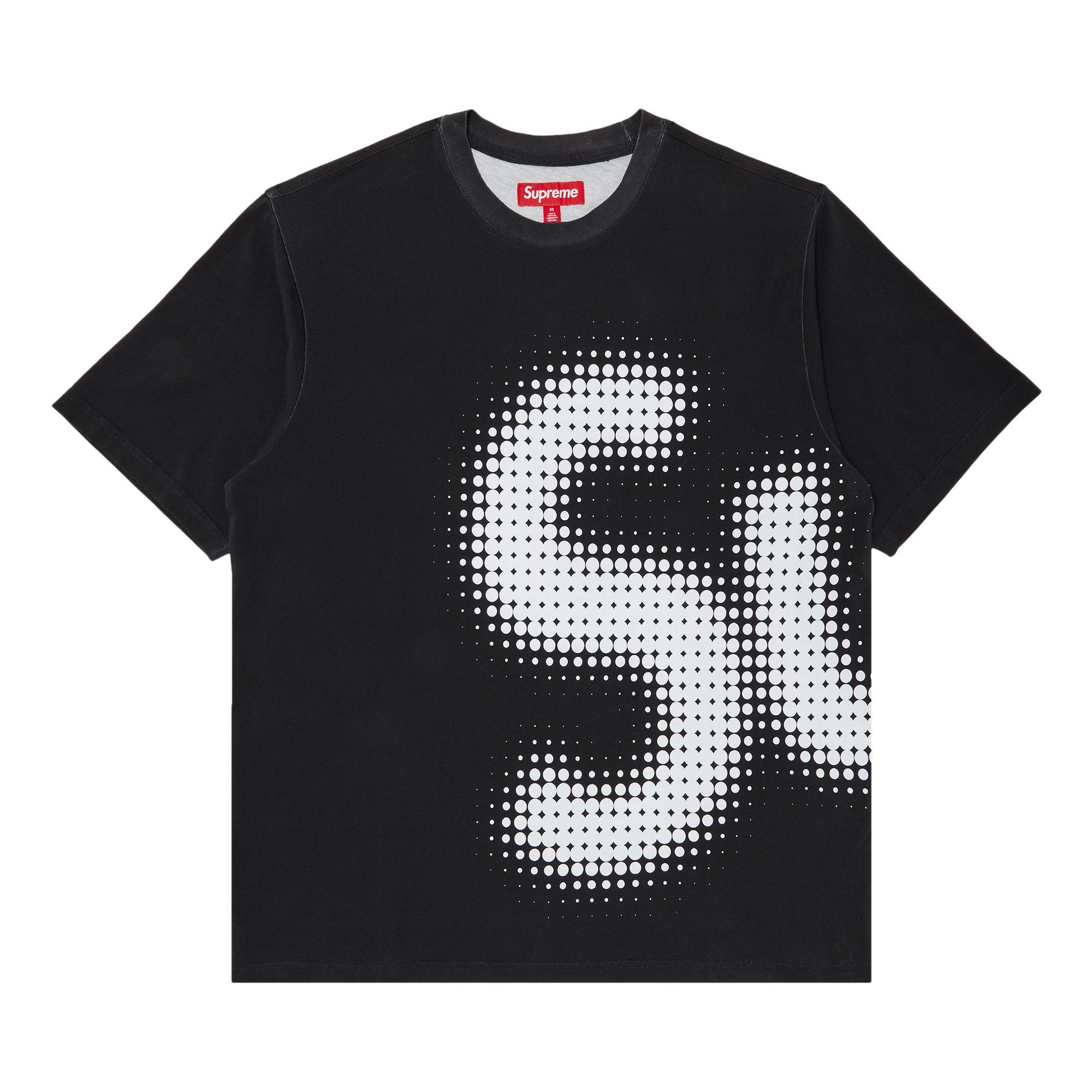 Supreme Halftone Short-Sleeve Top 'Black' - 1