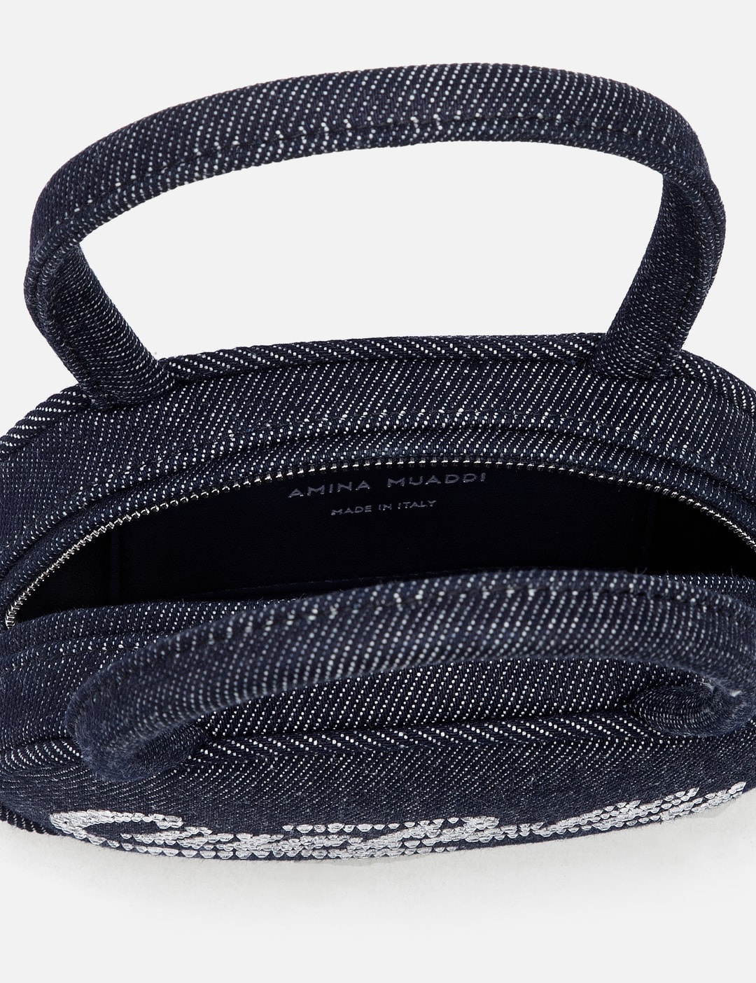 Superamini Bella denim shoulder bag - 7