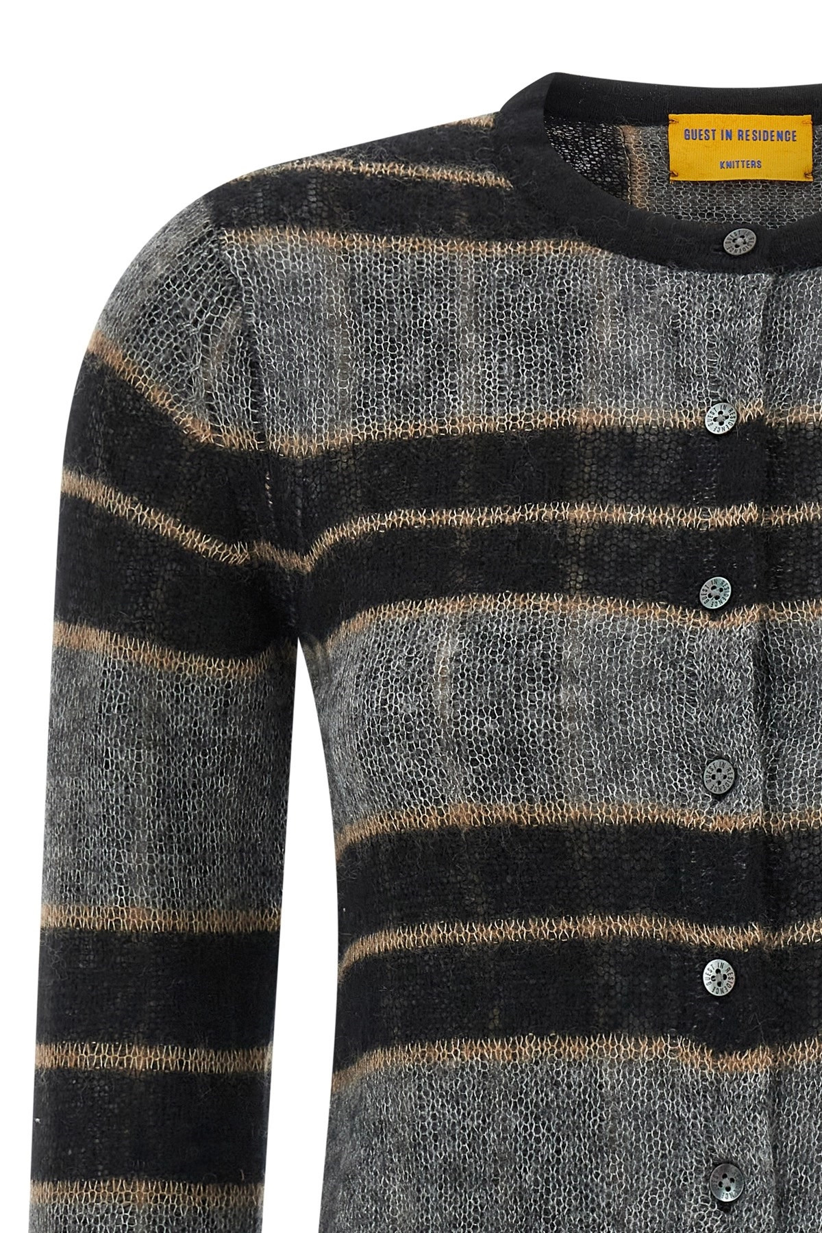 'Shadow Plaid' cardigan - 3