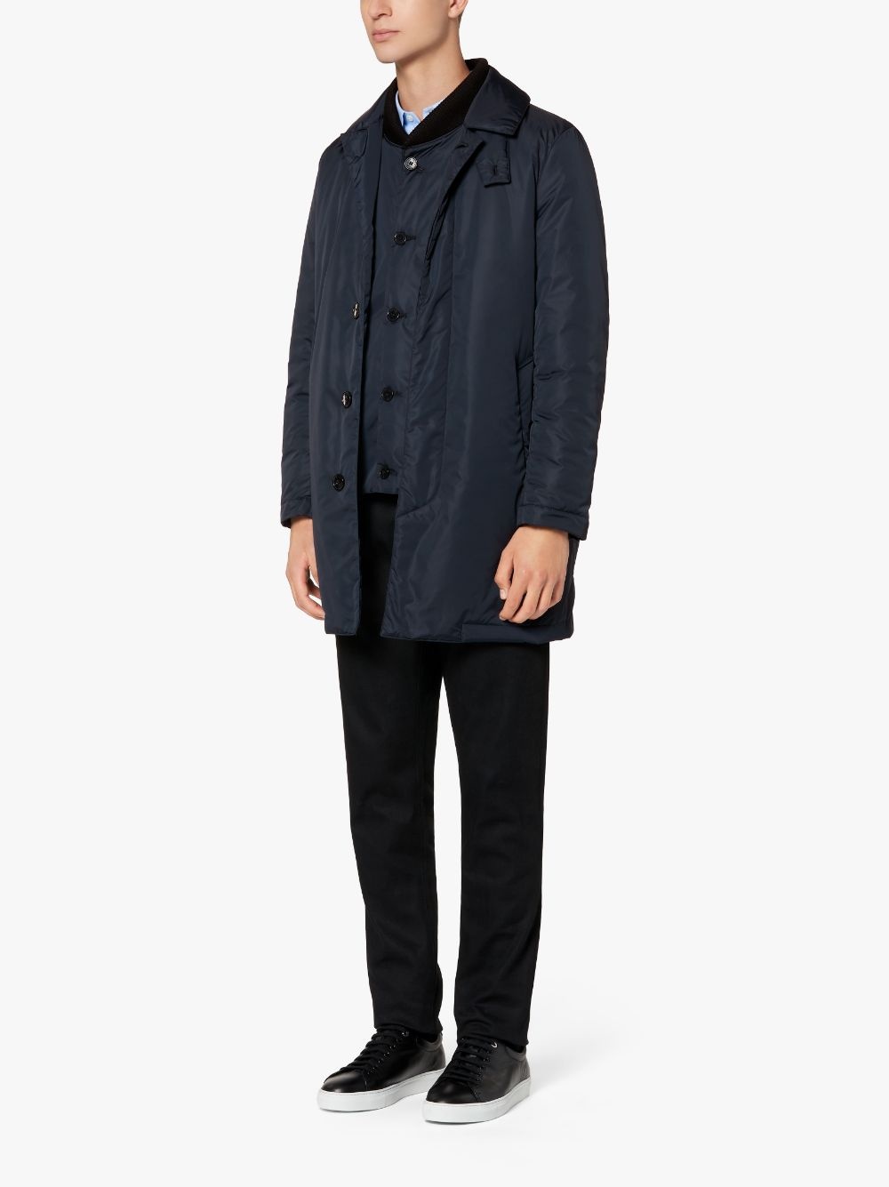 DUNDEE MIDNIGHT BLUE NYLON LINER VEST | QC-107 - 6