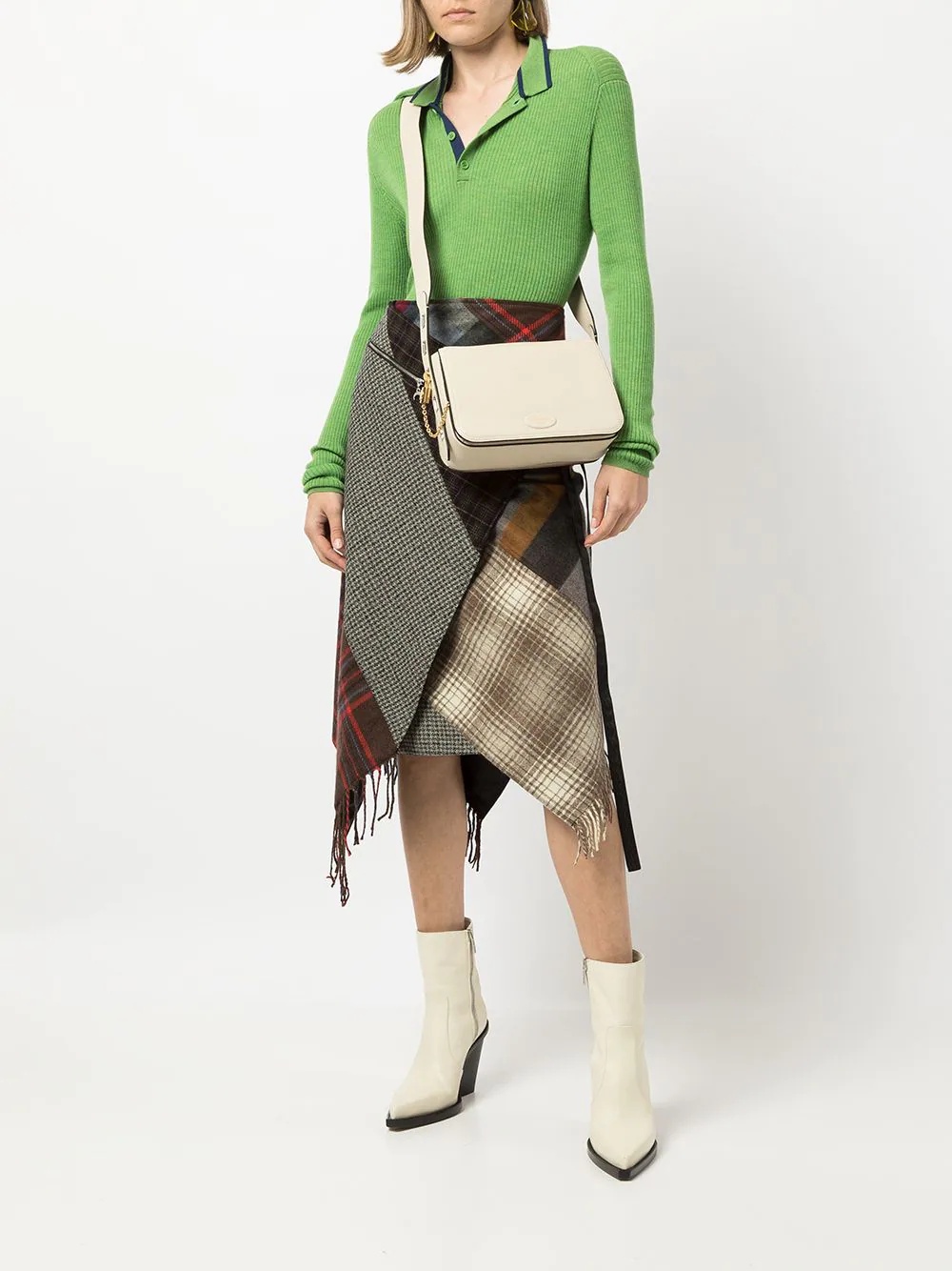 Billie foldover-top crossbody bag - 2