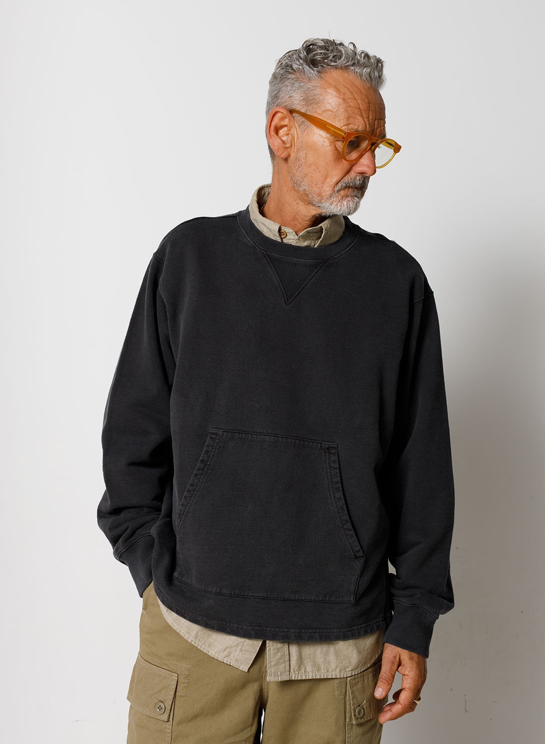 Training Sweater in Black - 4