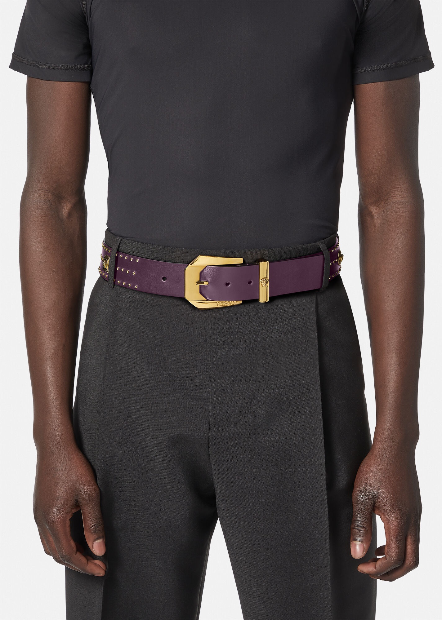 Medusa Heritage Studded Belt - 3