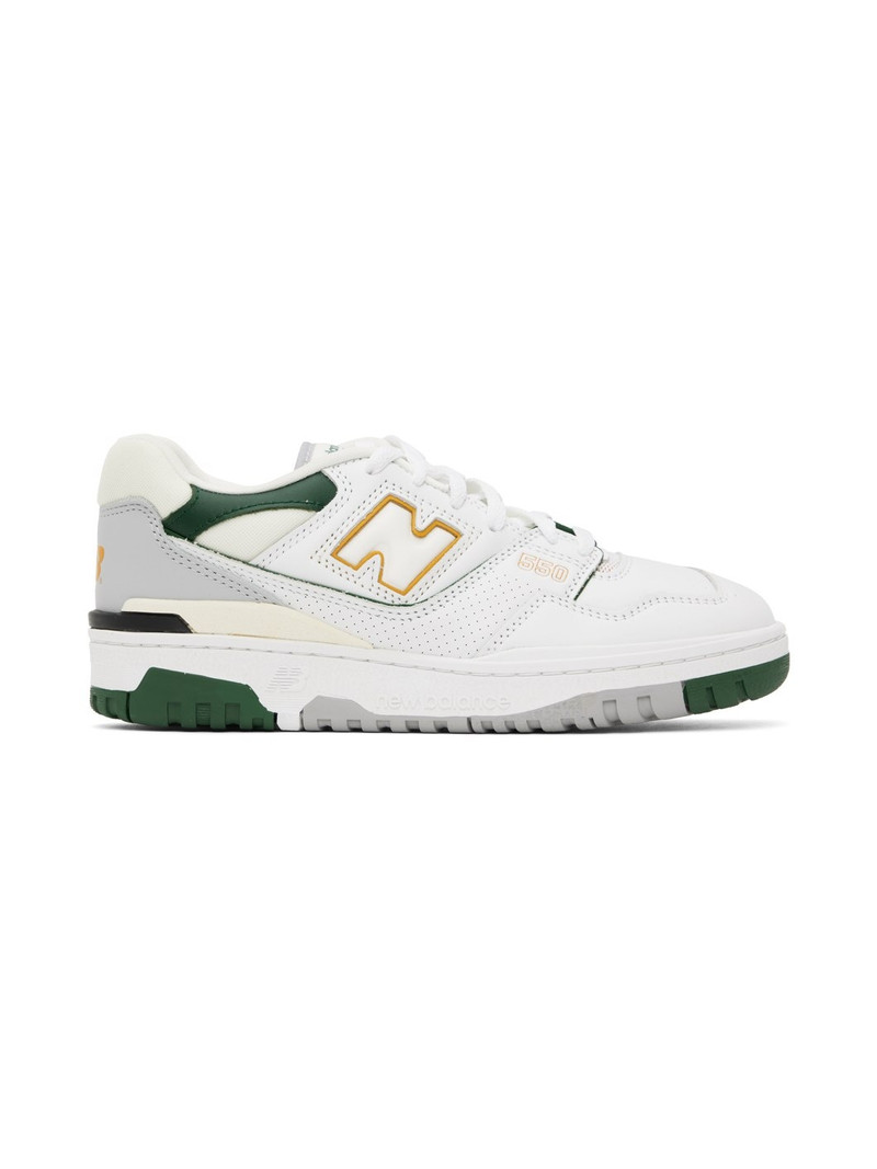 White BB550 Sneakers - 1