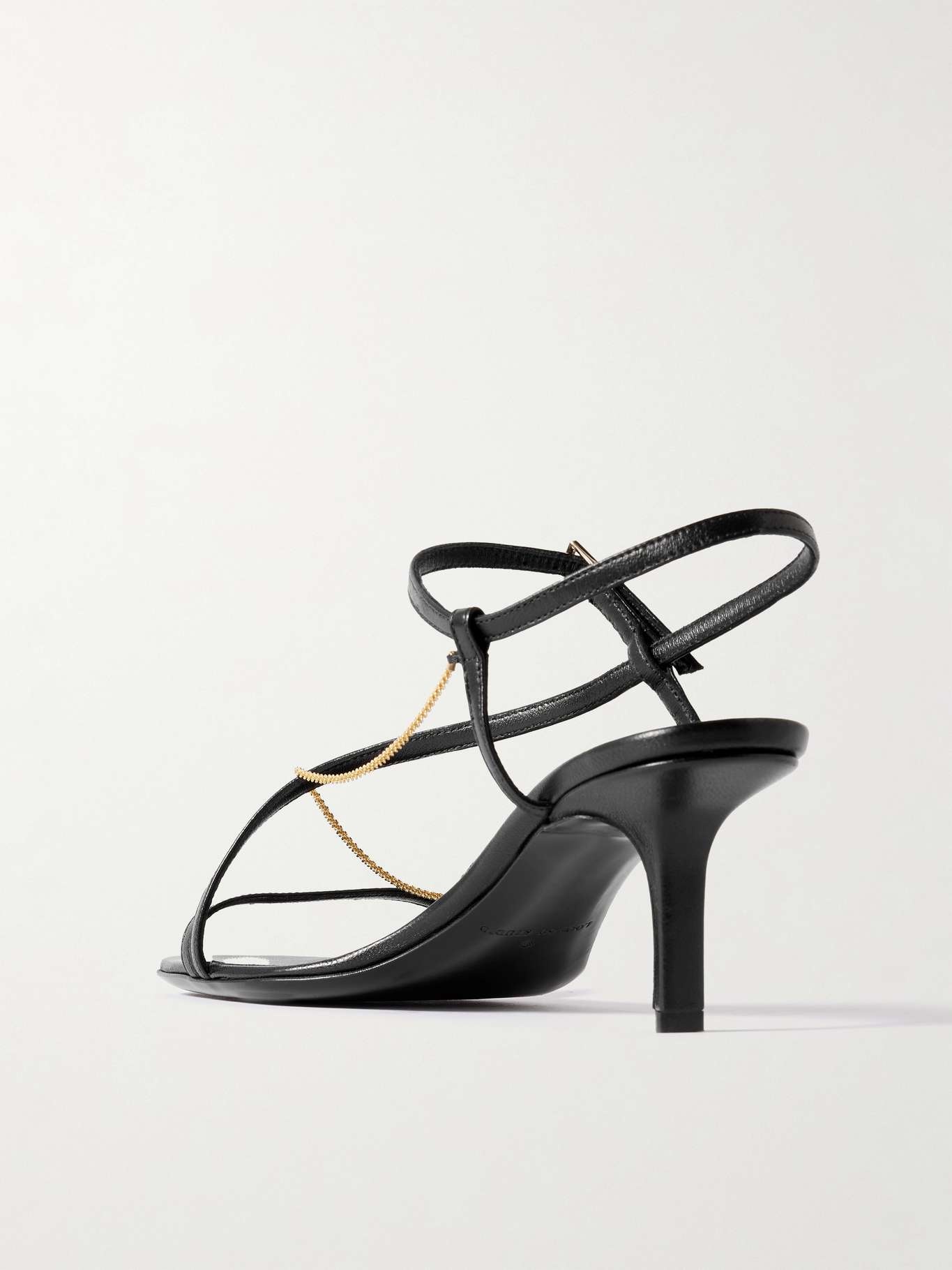 Siam leather sandals Black - 3