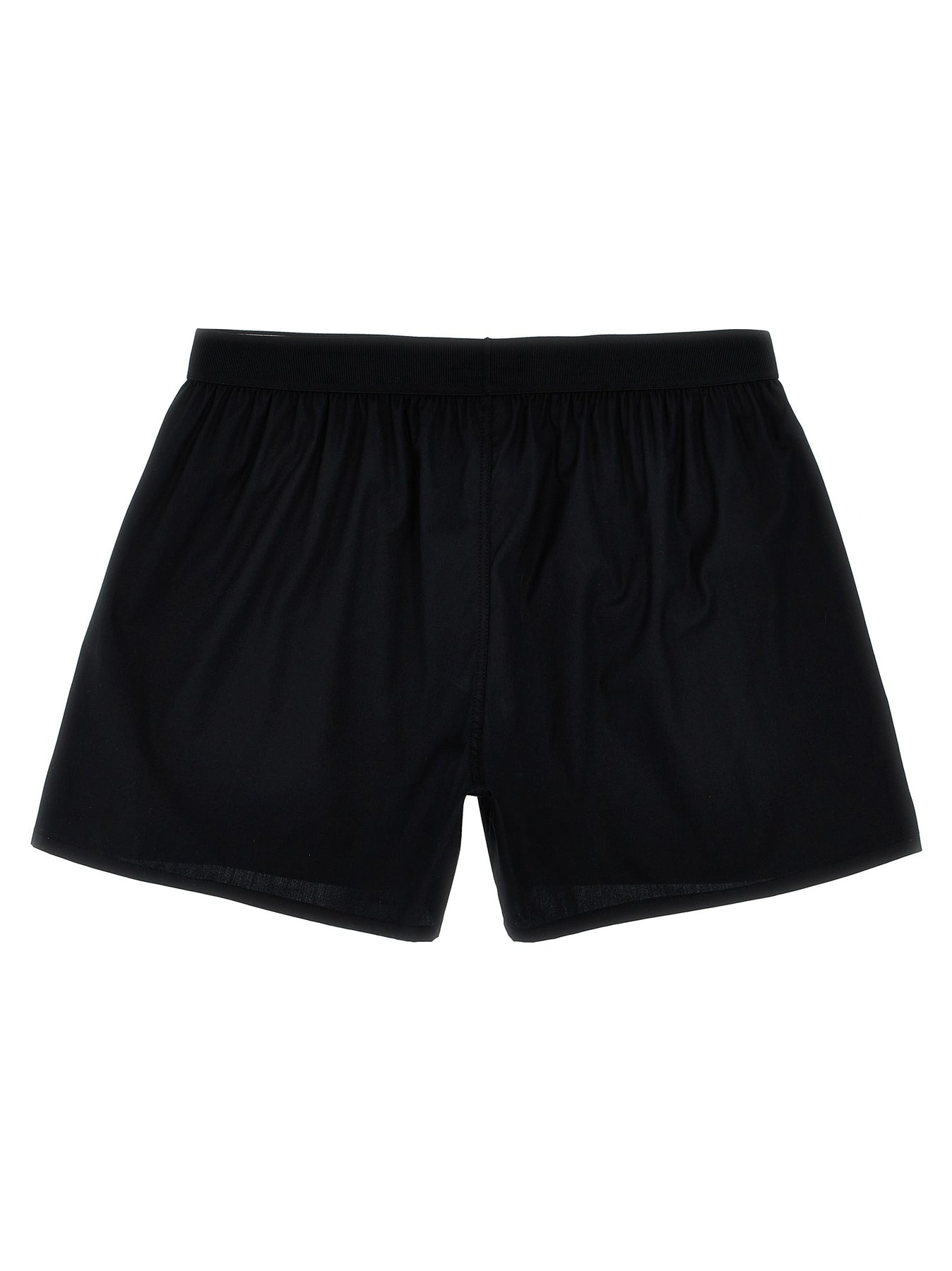 Logo Elastic Boxer Shorts Underwear, Body Black - 2