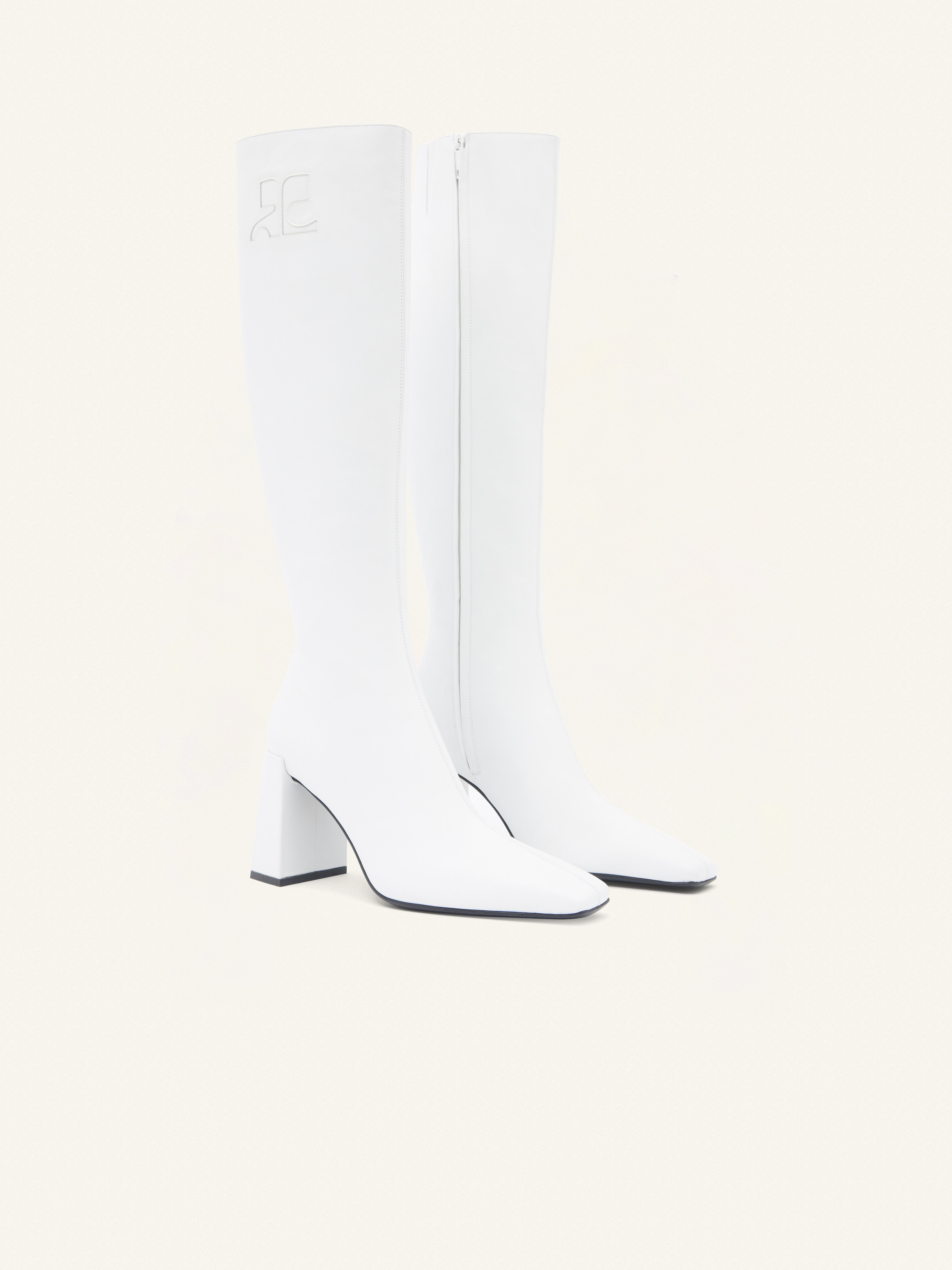 HERITAGE LEATHER KNEE BOOTS - 2