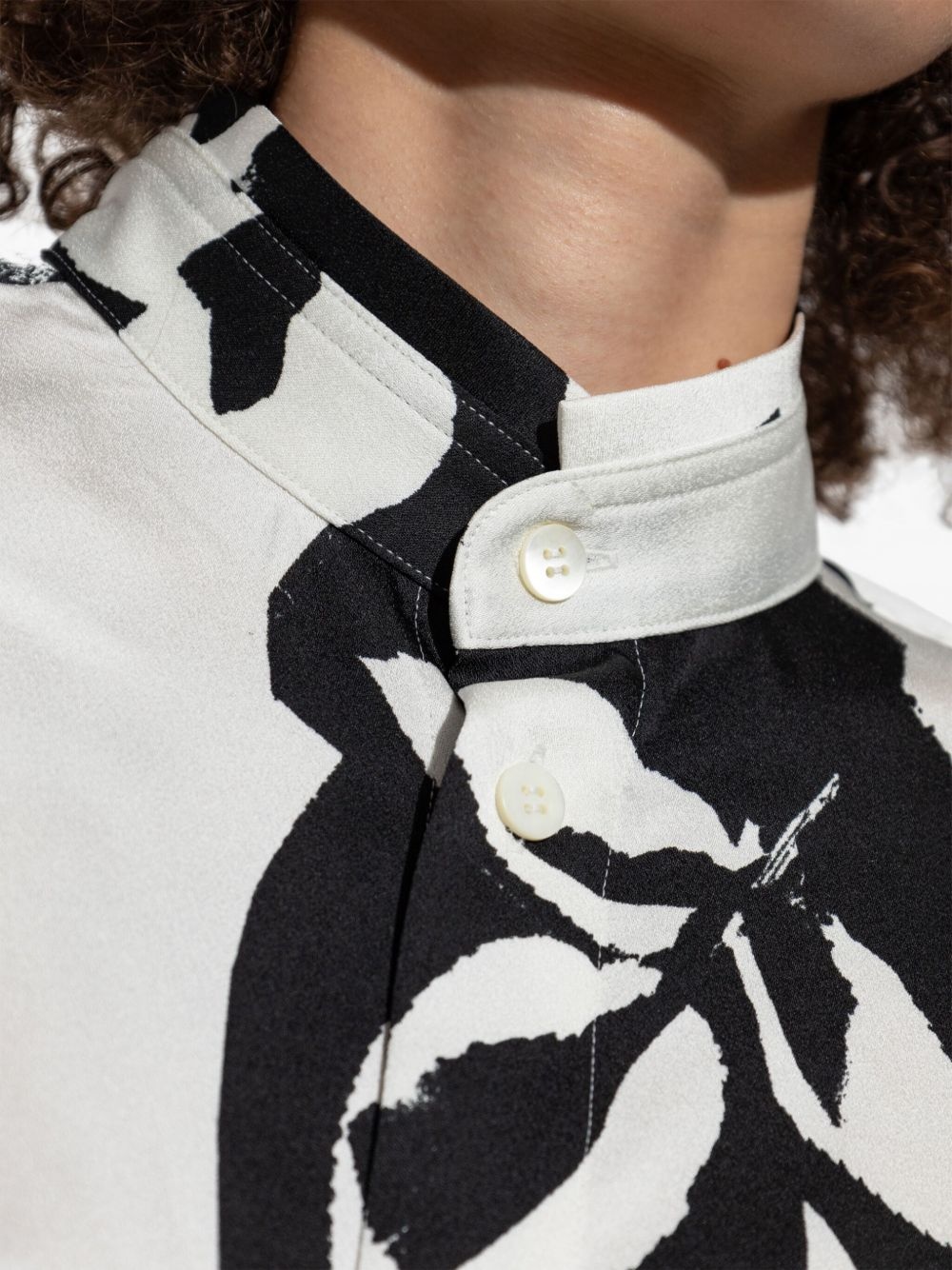 floral-print shirt - 5