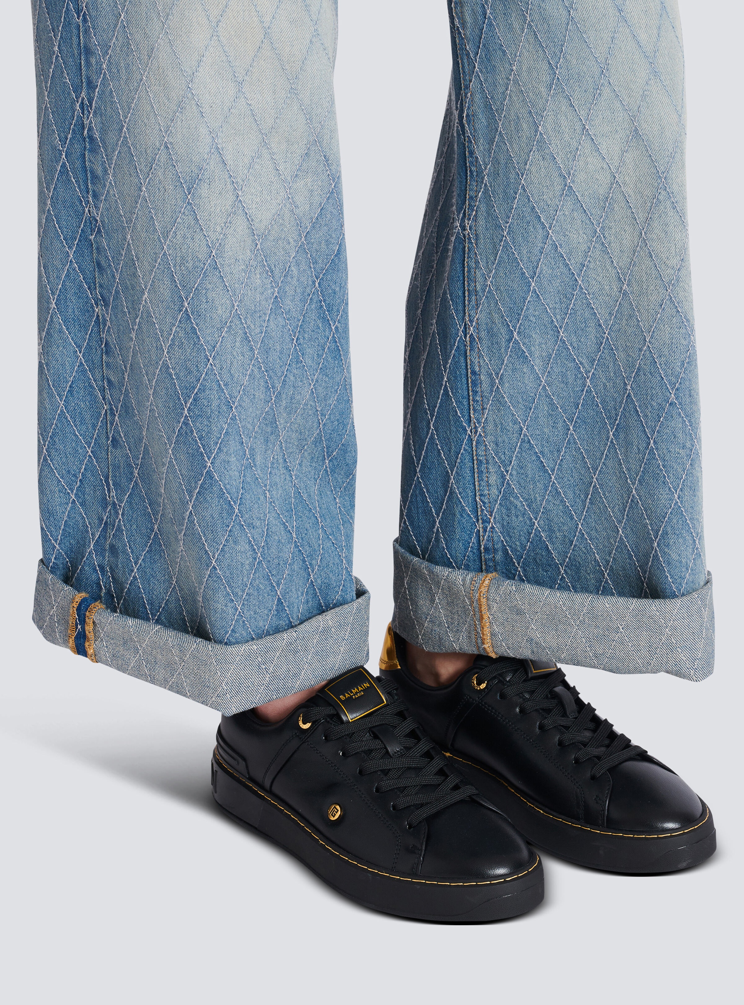 B-Court trainers in calfskin - 9