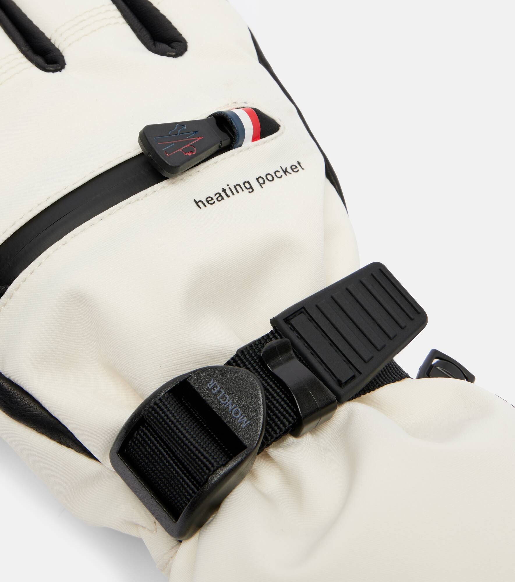 Leather-trimmed ski gloves - 2