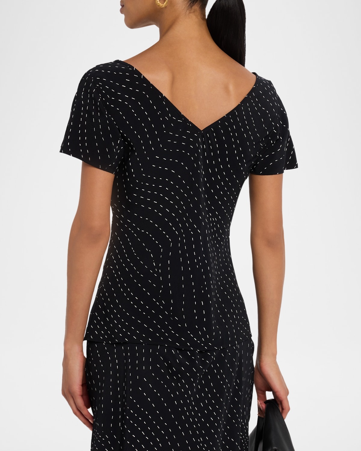 Yvonne V-Neck Top - 3
