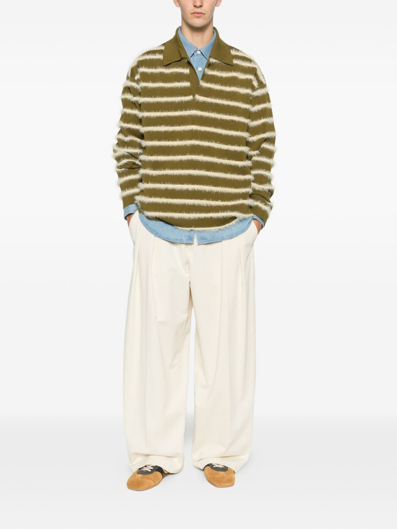 AMI Paris striped long-sleeve sweater outlook
