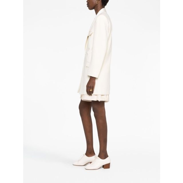 ジャケット Maison Margiela Single-breasted wool-silk blazer Maison Margiela single-breasted Wool Blazer | Black | FARFETCH