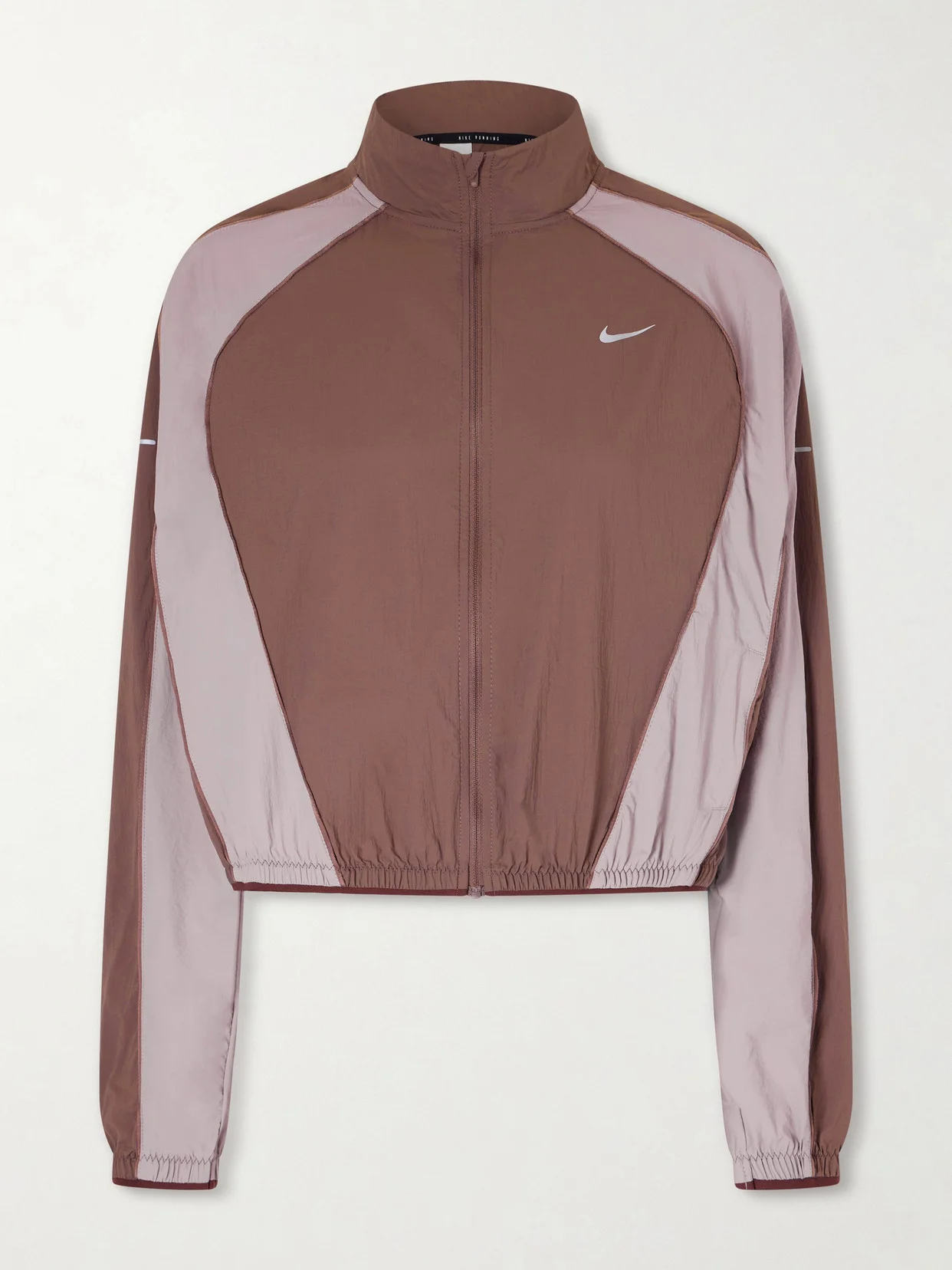 Swift Cropped Two-tone Shell Jacket - 1