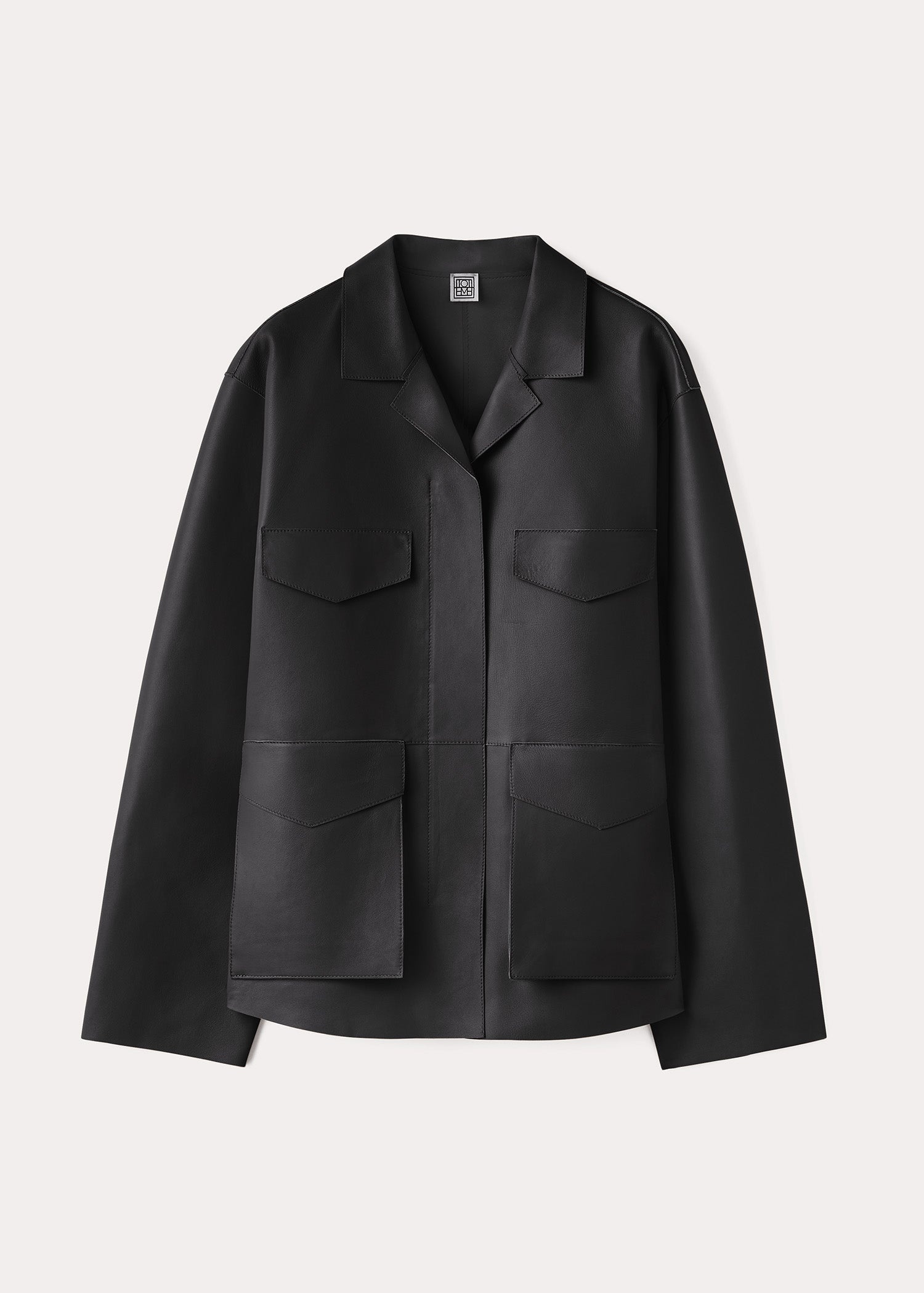 Army leather jacket black - 1