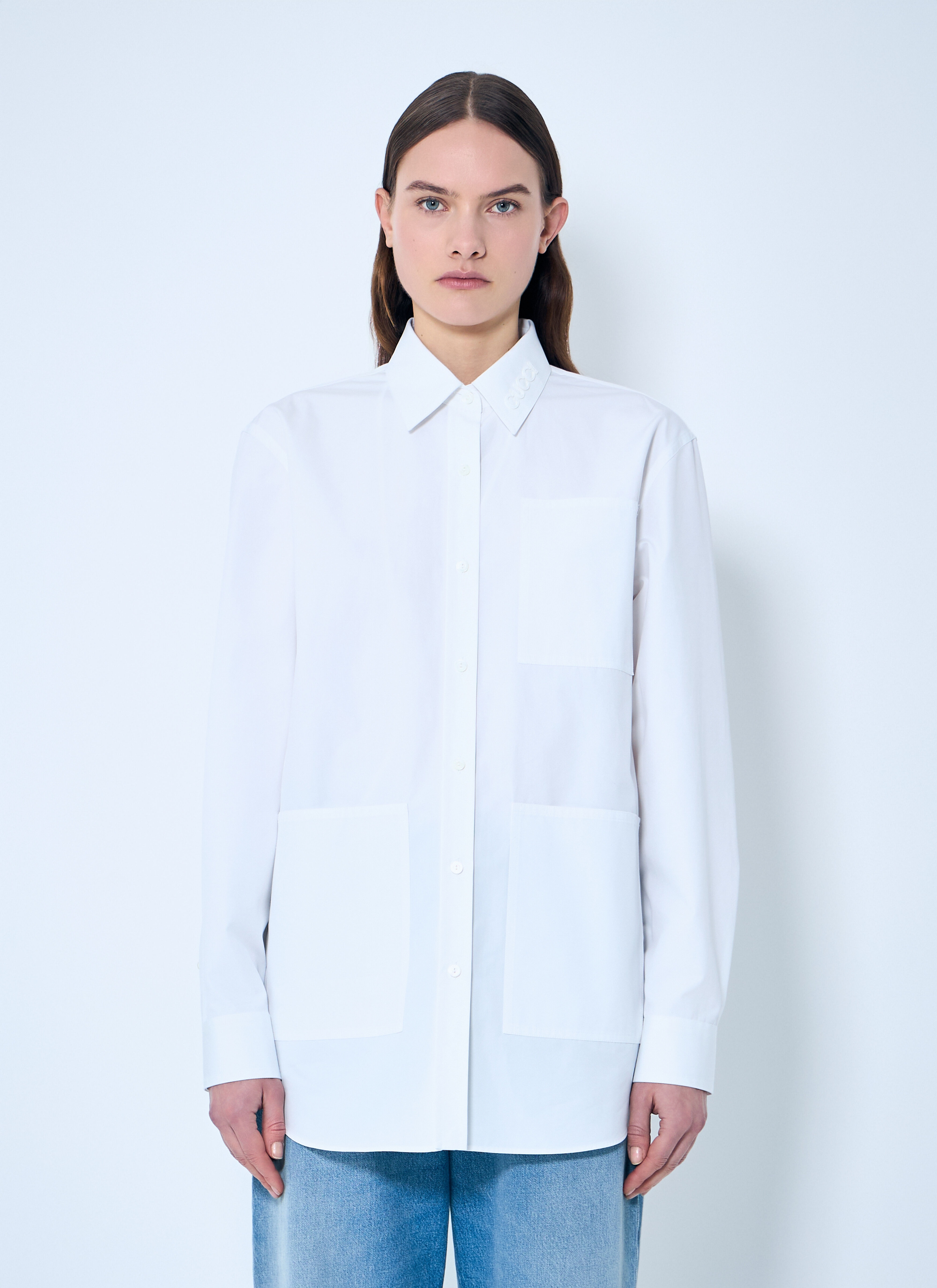 Heavy Cotton Poplin Shirt - 1