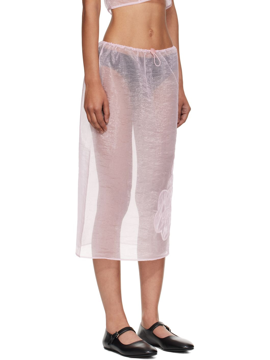 Pink Bambi Midi Skirt - 2