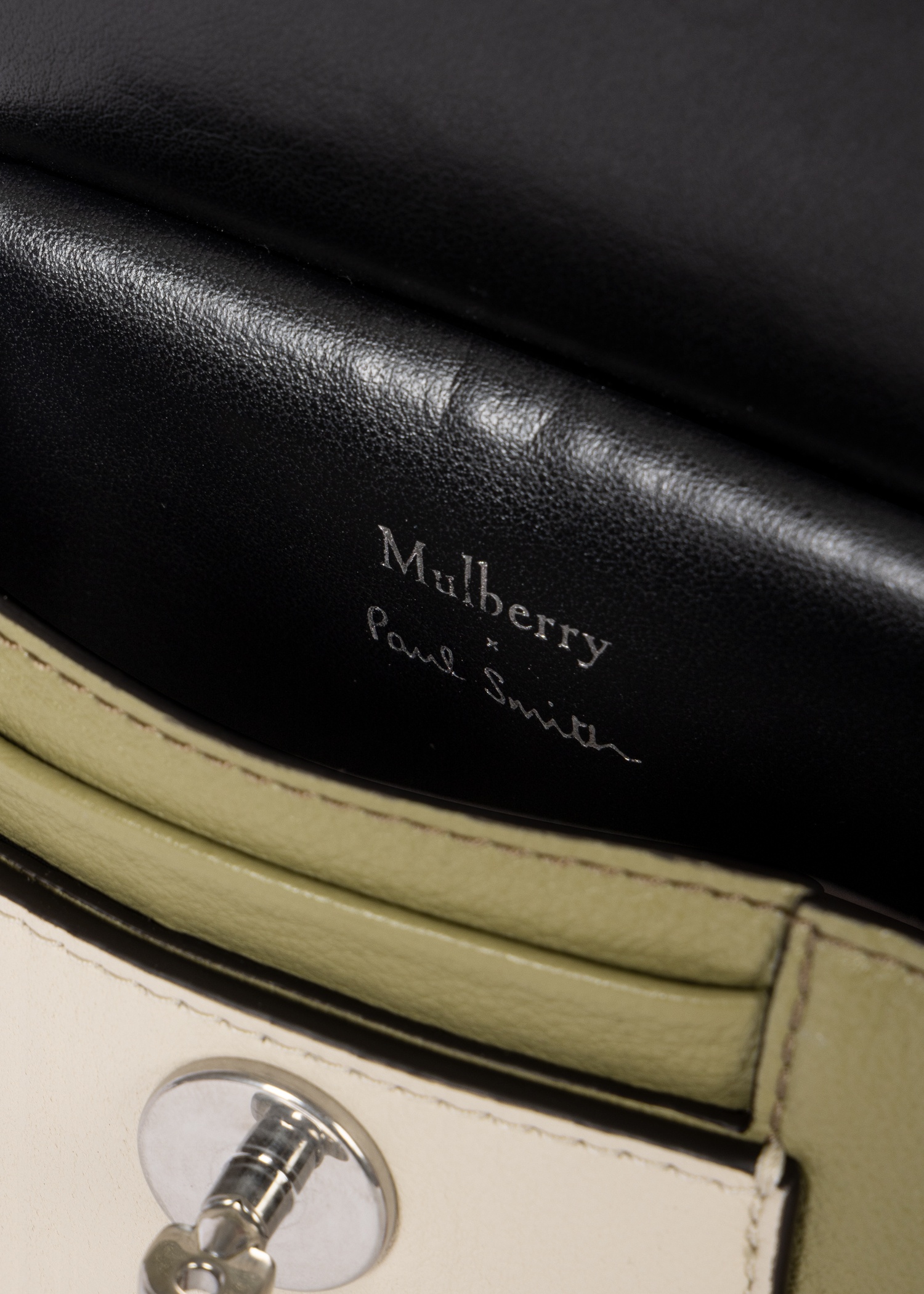 Mulberry x Paul Smith - Summer Khaki Mini Antony Bag - 6