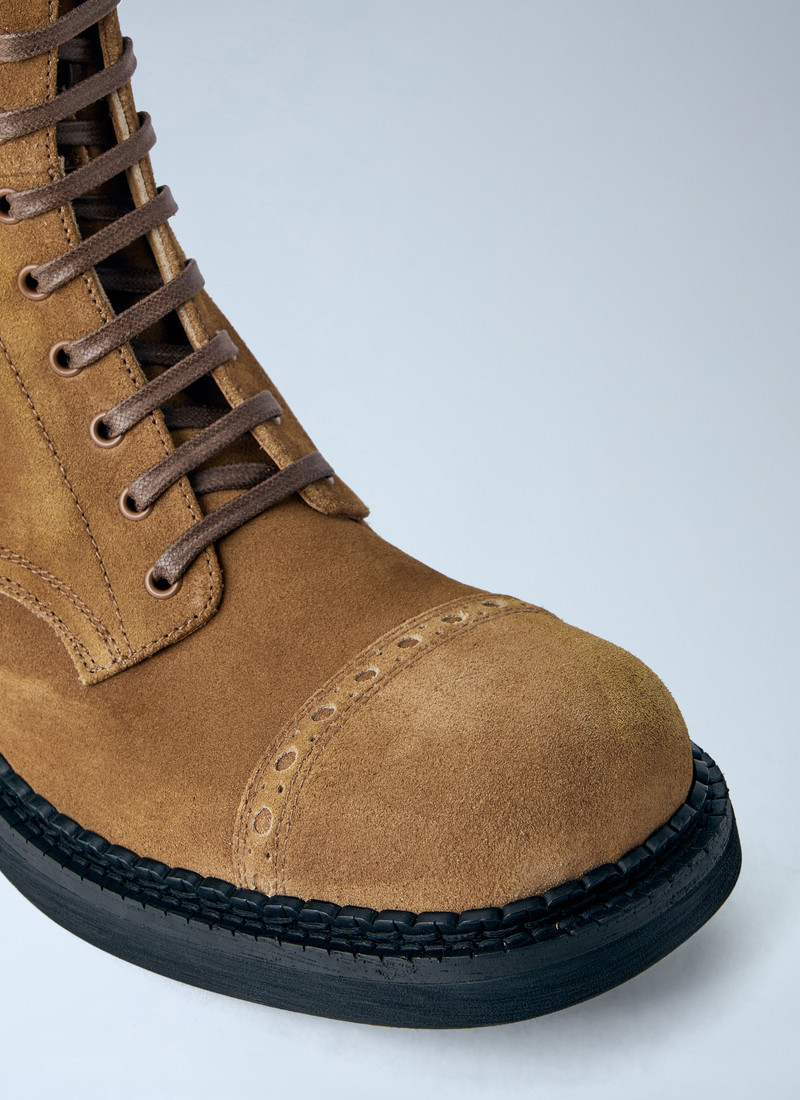 Miu Miu Faded Unlined Suede Loafers outlook