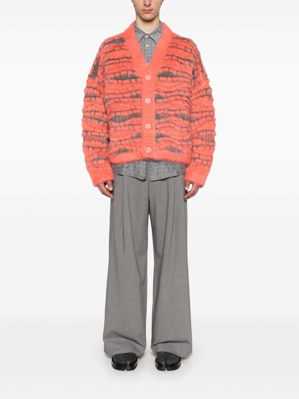 intarsia-knit cardigan - 2