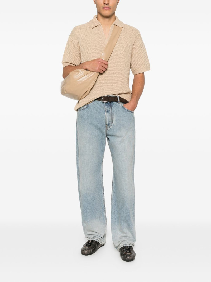 Sandro knitted polo shirt outlook