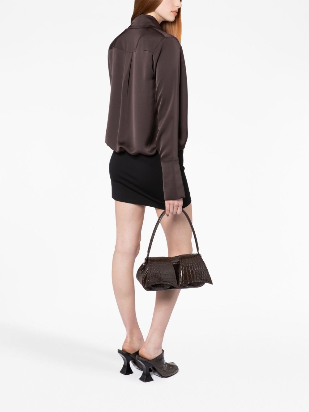 Dara long-sleeve minidress - 4
