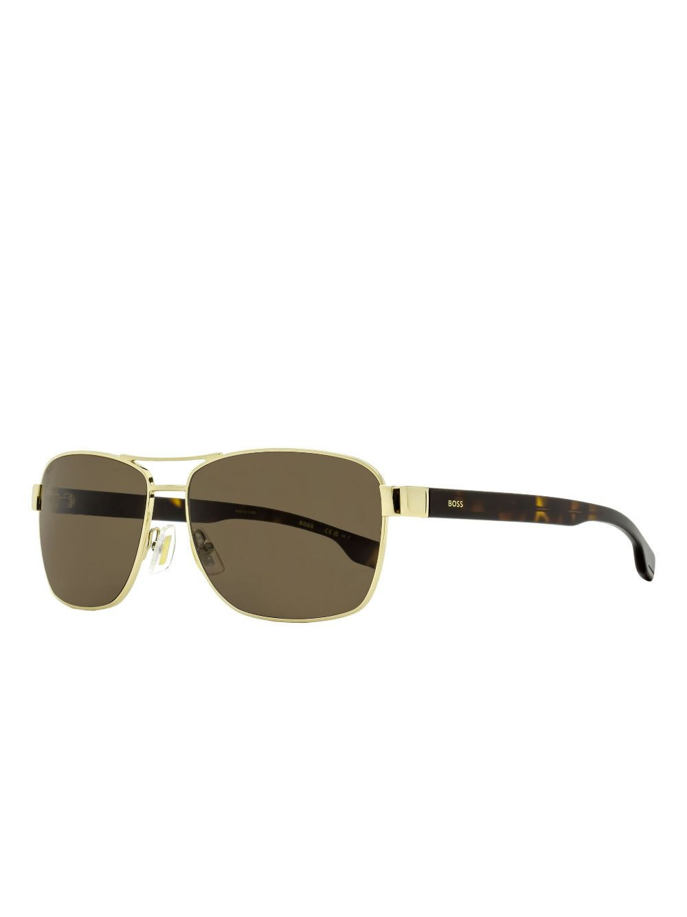metal-frame rectangle sunglasses - 2