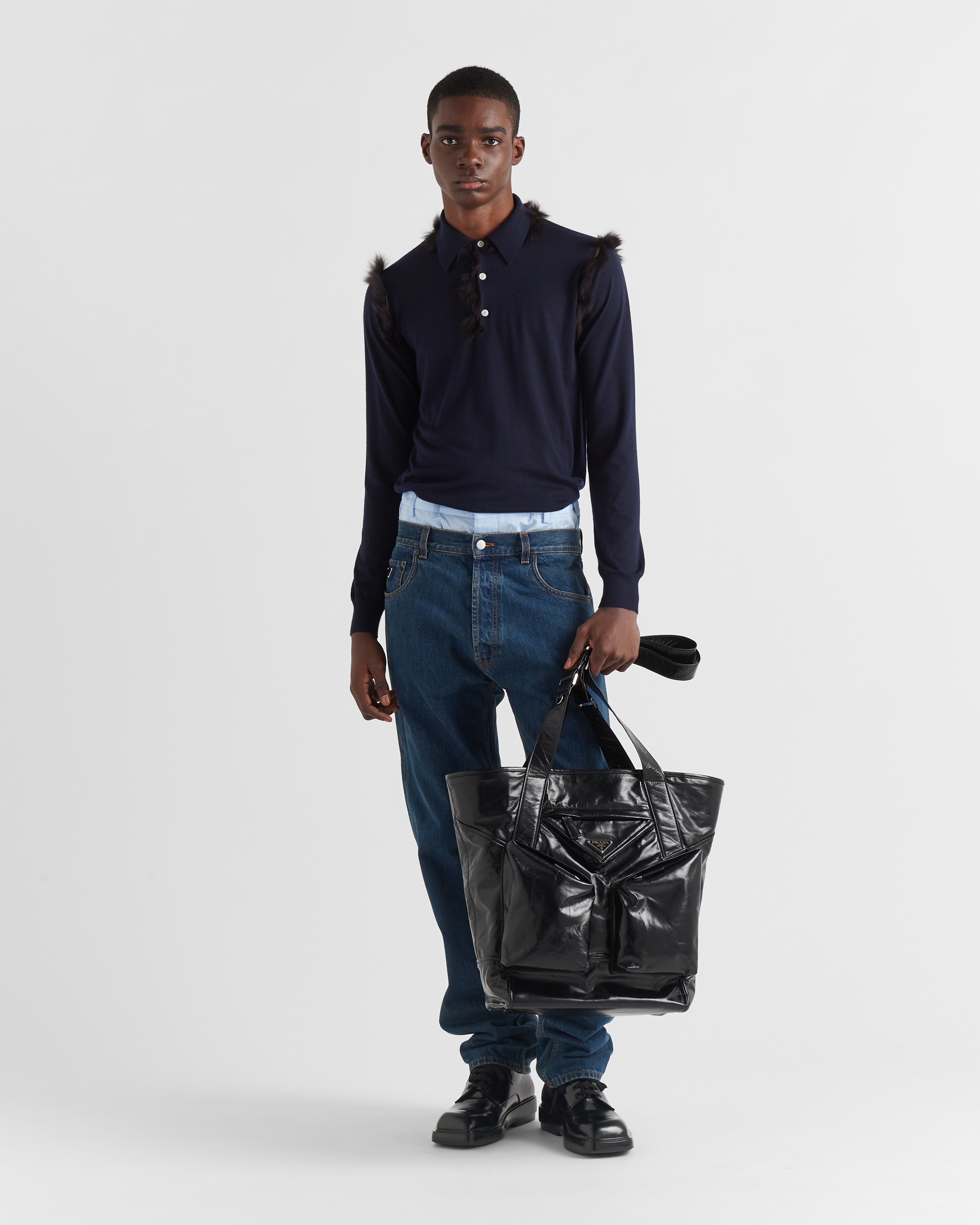 Leather tote - 7
