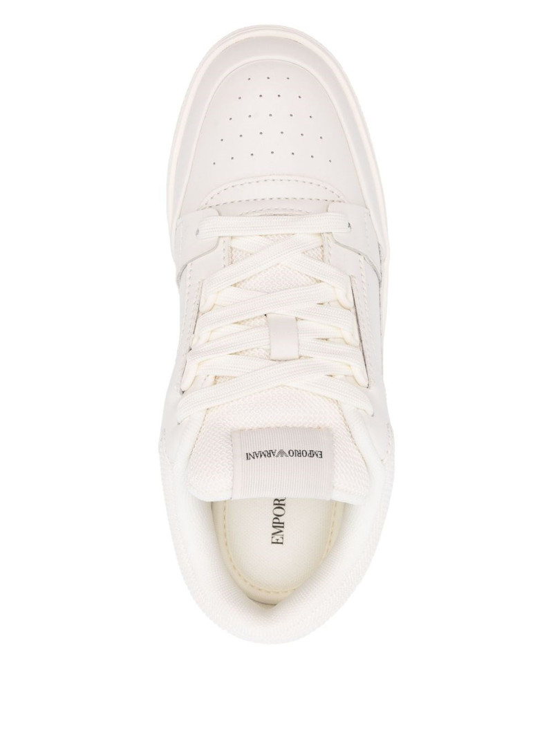 EMPORIO ARMANI Leather sneakers outlook