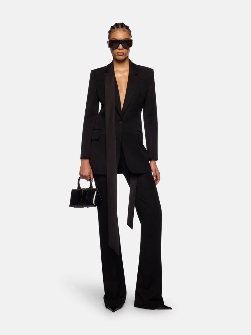 THE ATTICO BLACK JACKET outlook