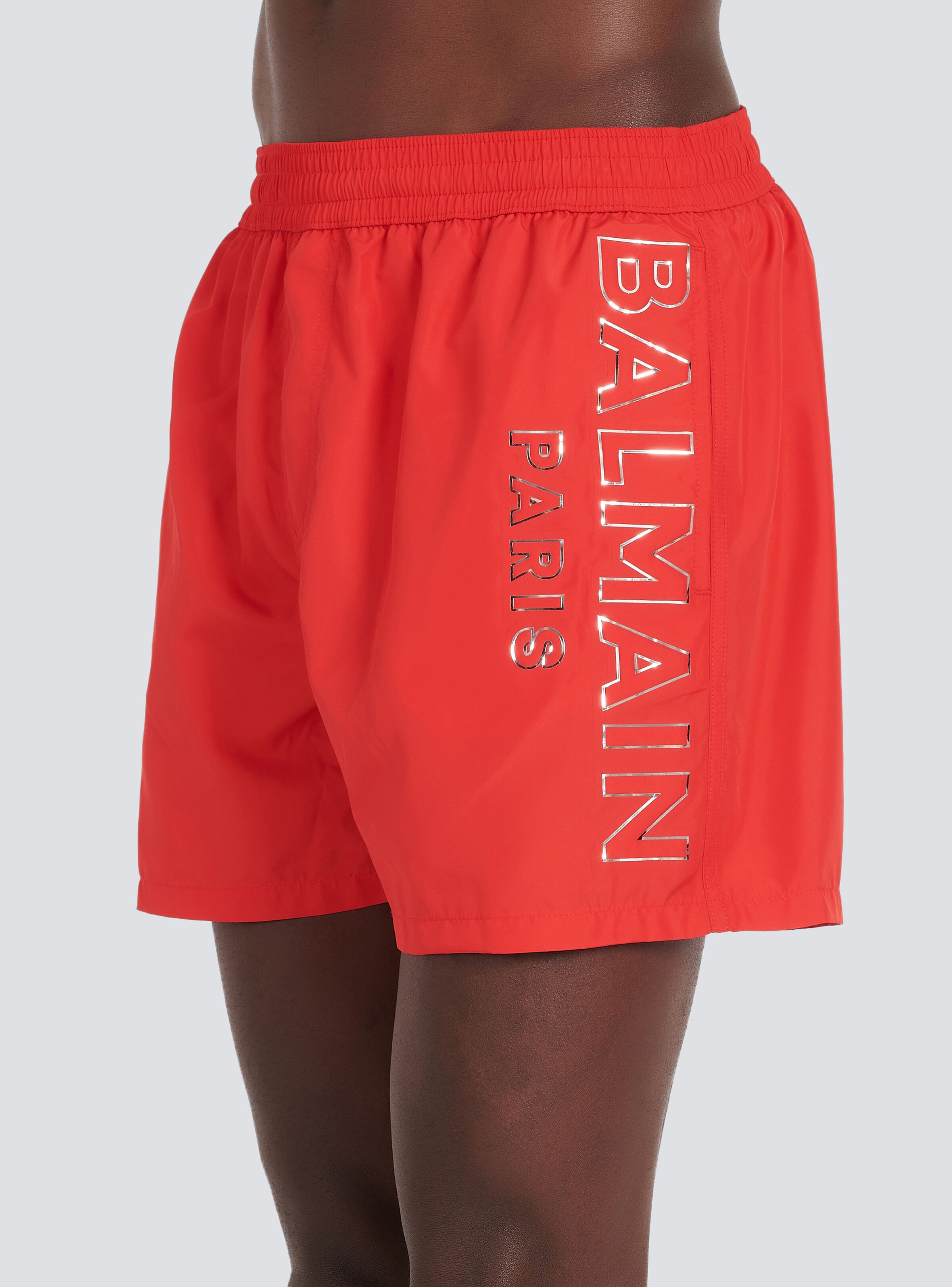 Balmain logo swim shorts - 6