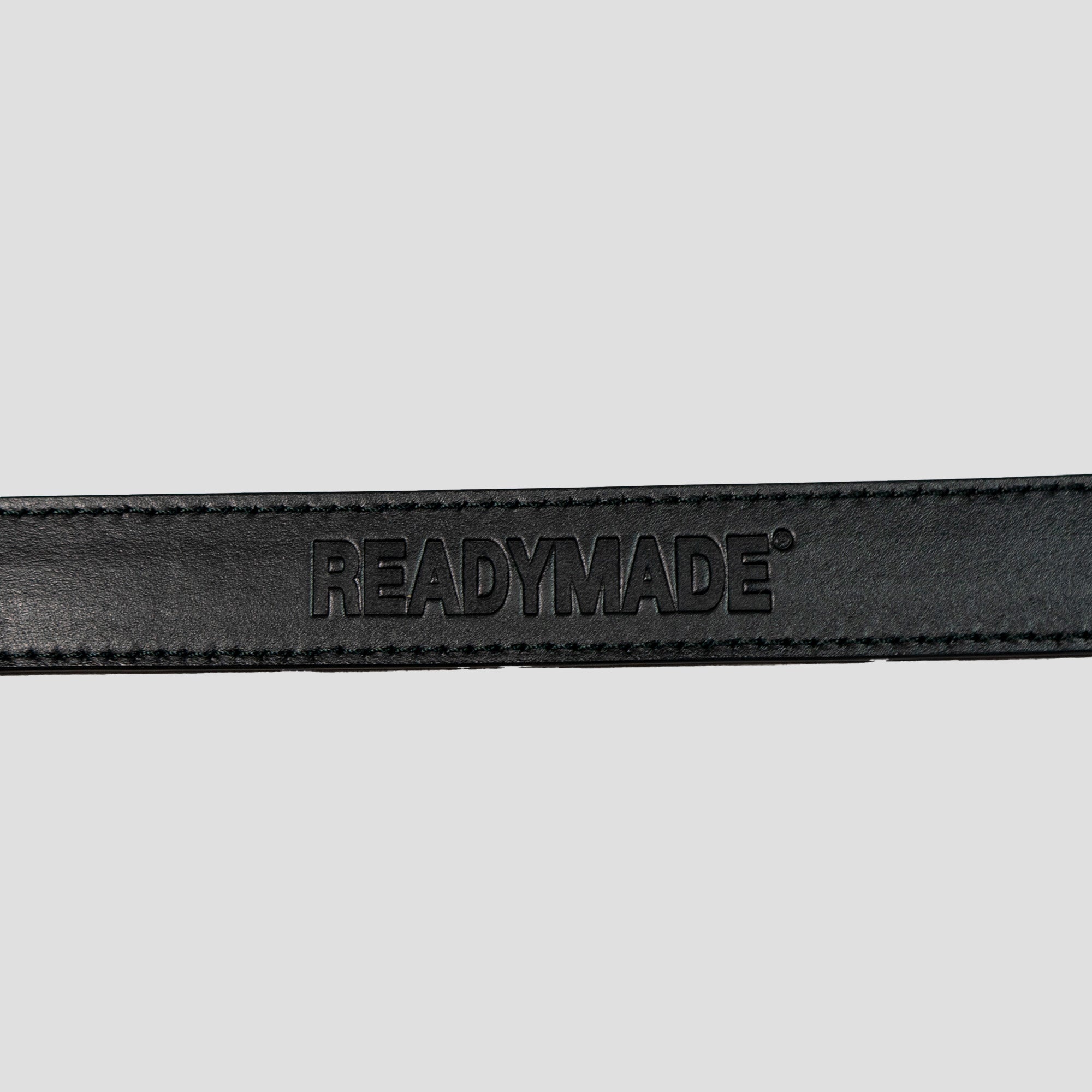 BLACK COWHIDE W/ HEART BUCKLE - 3
