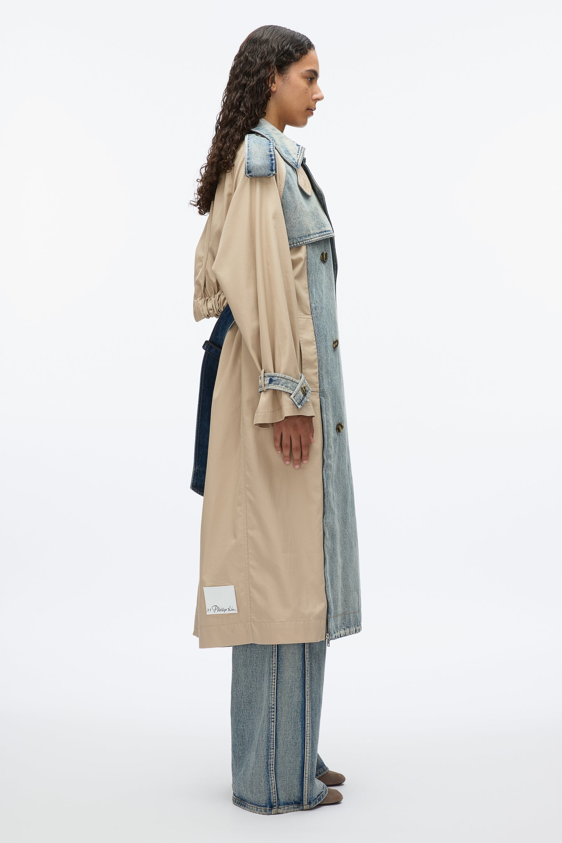 Hybrid Denim Trench - 3