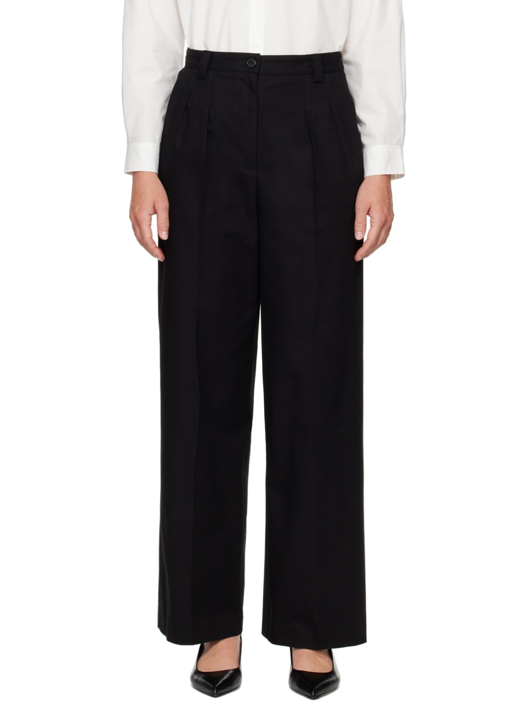 Black Tressie Trousers - 1