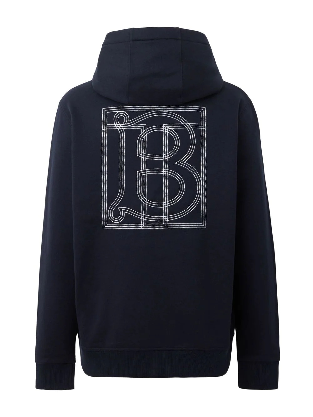 logo-print drawstring hoodie - 2