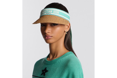 Dior Dioriviera D-Ocean サンバイザー Dior Dioriviera D-Ocean Visor with Mitzah | REVERSIBLE