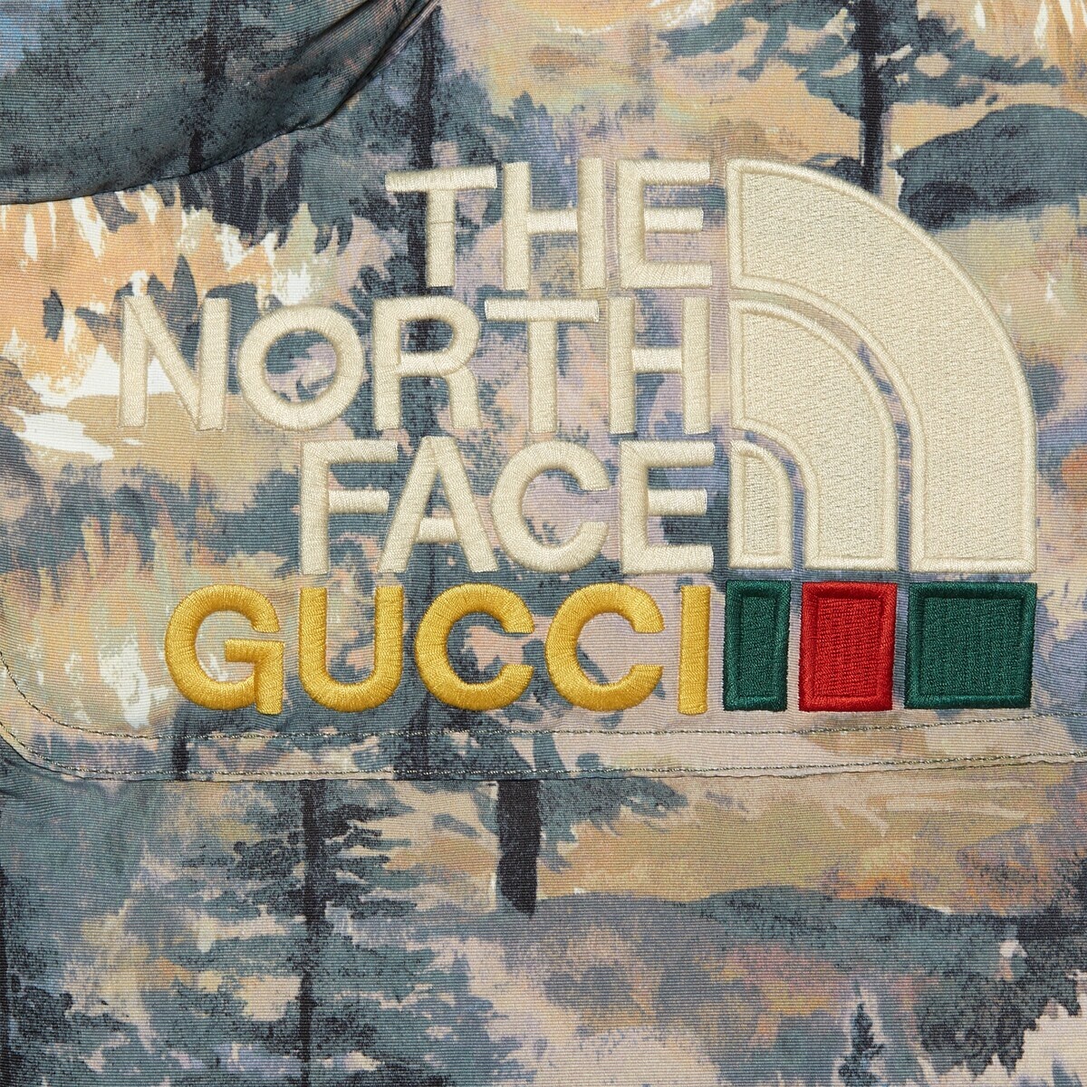 The North Face x Gucci padded vest - 9