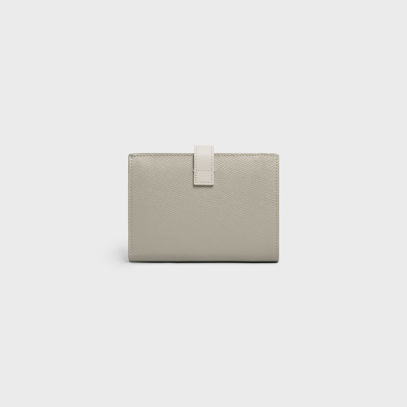 Medium strap wallet in Bicolour Grained Calfskin 3