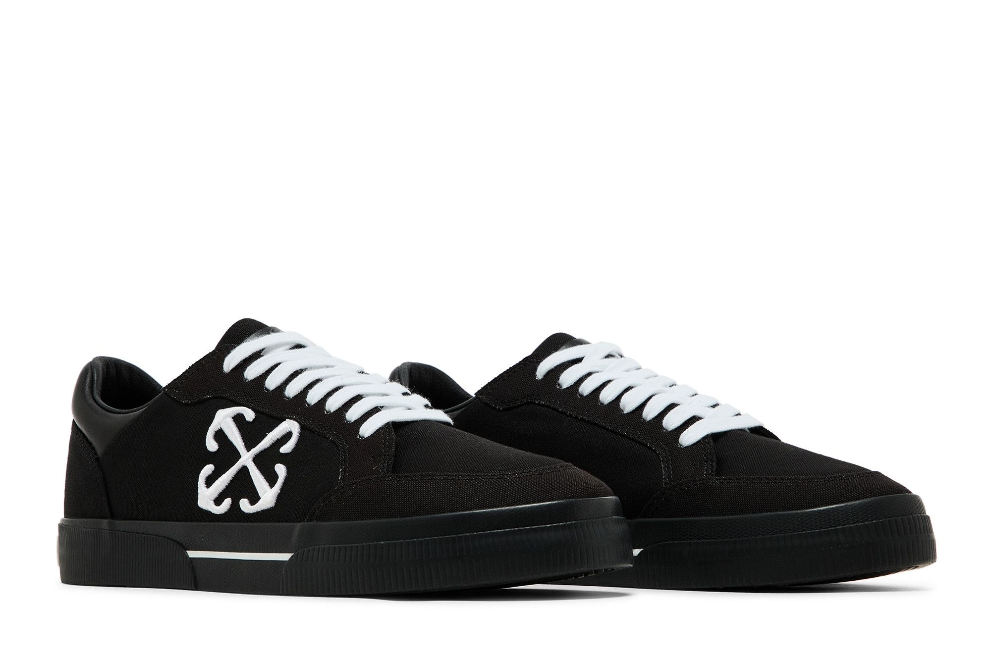 Off-White New Low Vulcanized 'Black White' - 8