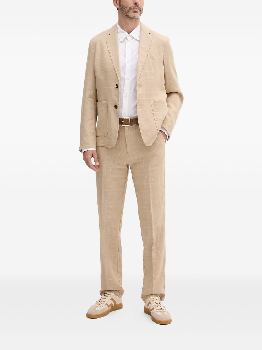 pocket linen shirt - 2