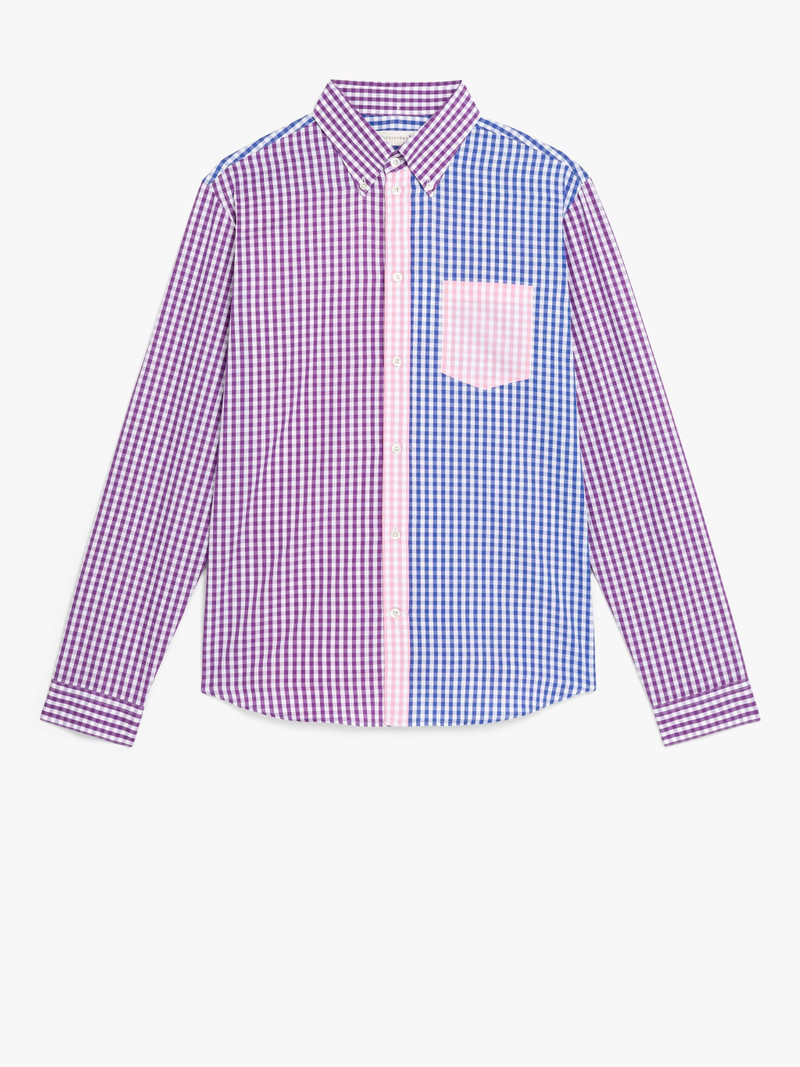 FUN BLOOMSBURY CHECK COTTON SHIRT | GSC-101 1