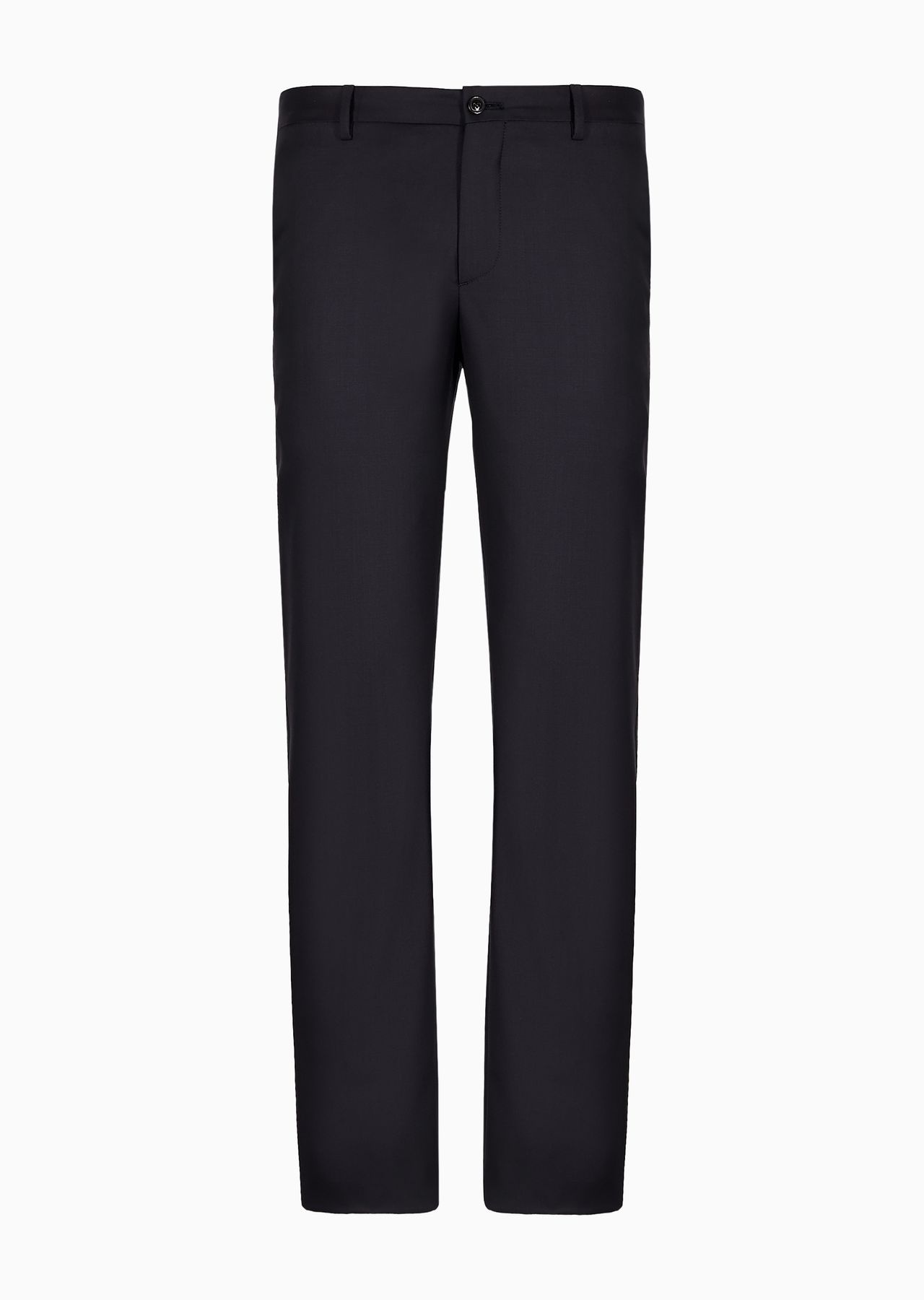 Wool and cashmere gabardine trousers - 1