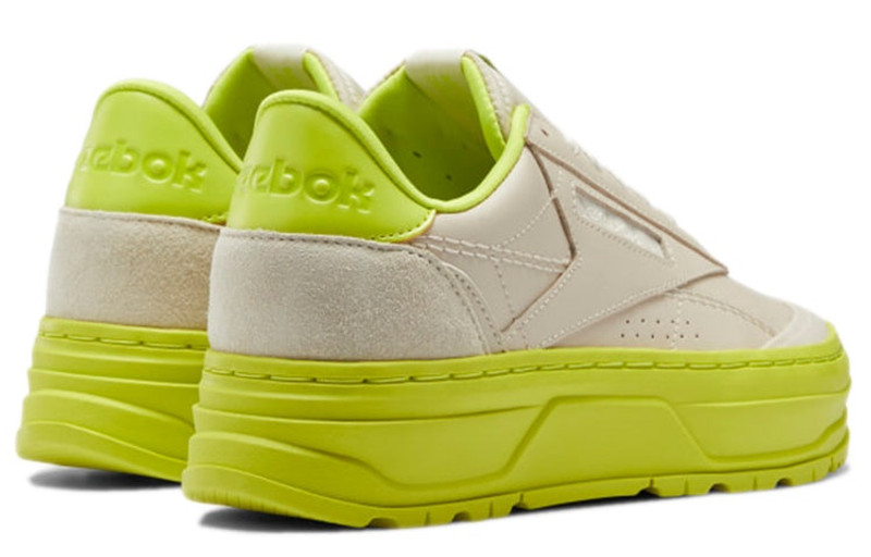 Reebok (WMNS) Reebok Club C Double Geo 'Cream Yellow' GW5438 outlook