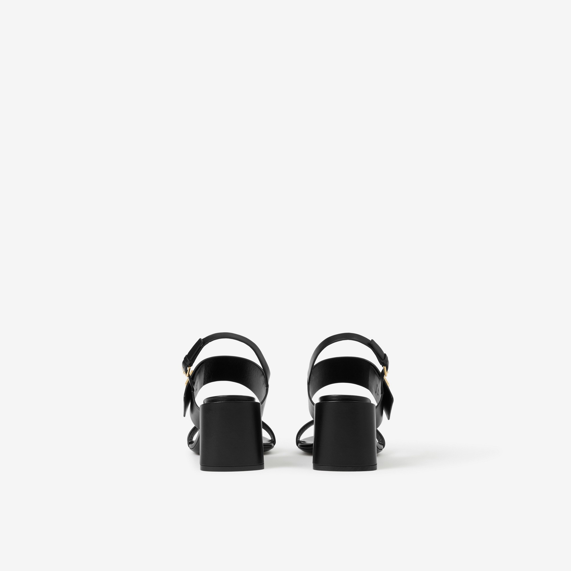 Monogram Motif Leather Sandals - 3